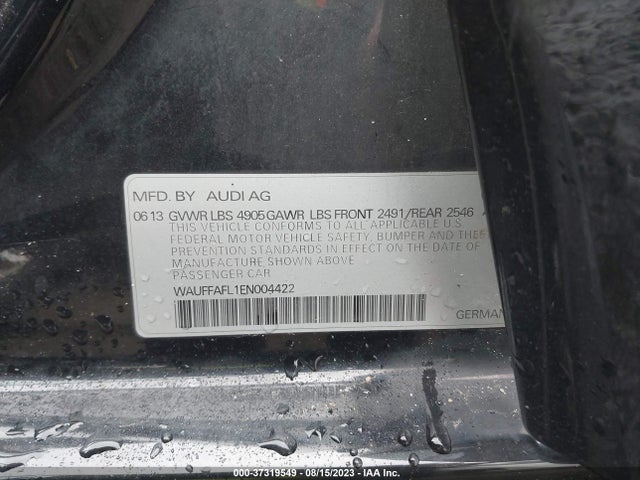 WAUFFAFL1EN004422 Audi A4 Premium Plus