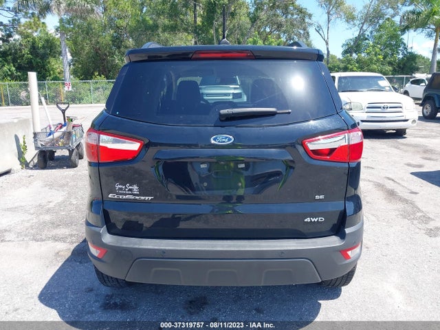 2020 FORD ECOSPORT SE VIN: MAJ6S3GL6LC346519