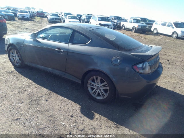 2007 HYUNDAI TIBURON GS VIN: KMHHM66D97U259282