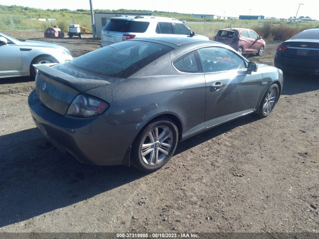 2007 HYUNDAI TIBURON GS VIN: KMHHM66D97U259282