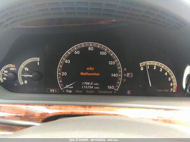 37320095 :رقم المزاد ، WDDNG86X79A266620 vin ، 2009 Mercedes-benz S-class 5.5l V8 مزاد بيع