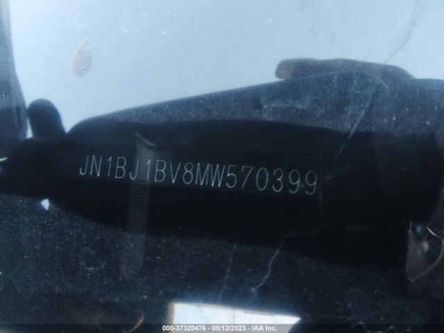 JN1BJ1BV8MW570399 Nissan Rogue Sport Sv