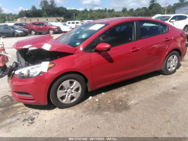 KNAFK4A69G5475624 KIA FORTE LX
