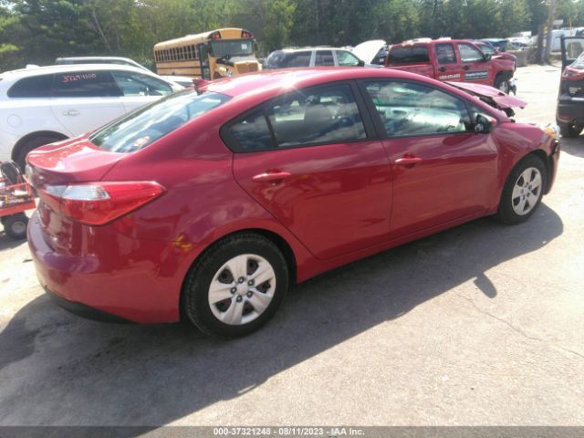 KNAFK4A69G5475624 KIA FORTE LX