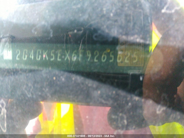 2G4GK5EX6F9265625 Buick Regal