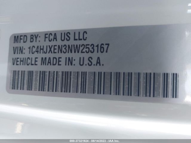1C4HJXEN3NW253167 Jeep Wrangler Unlimited Sahara
