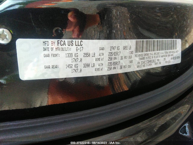 2C4RC1EG8HR812013 Chrysler Pacifica Touring-l Plus