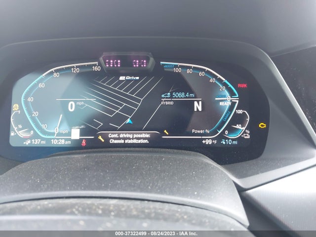 BMW X5 Xdrive45e 2023 аукцион фото