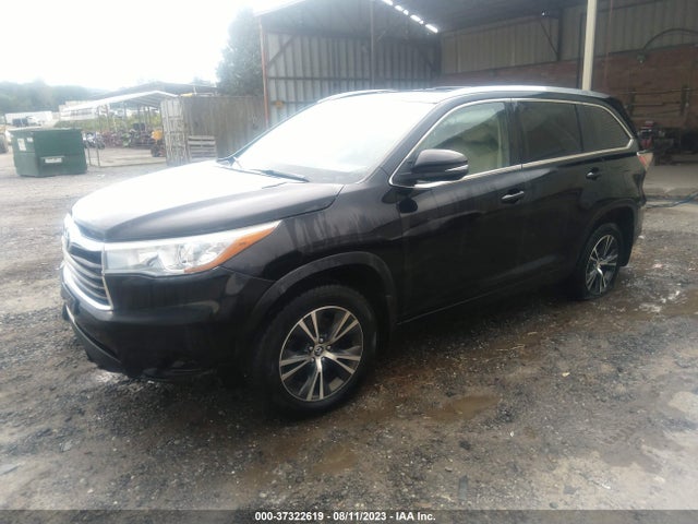 Toyota Highlander Xle 2016 5TDJKRFH2GS266787 Image 2