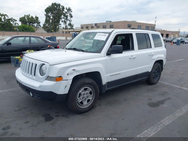 2016 JEEP PATRIOT SPORT VIN: 1C4NJPBA4GD753650