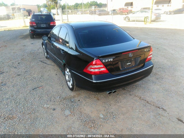 2007 MERCEDES-BENZ C-CLASS 2.5L SPORT VIN: WDBRF52H77E026242