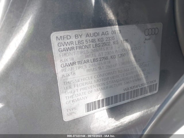 WA1UFAFL3EA013909 Audi Allroad Premium Plus