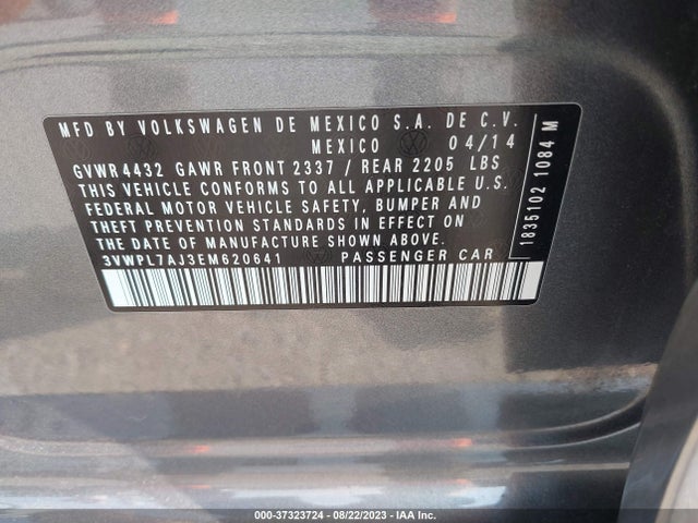 3VWPL7AJ3EM620641 Volkswagen Jetta Sportwagen 2.0l Tdi