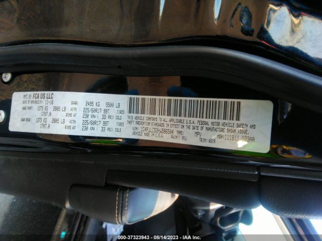 1C4PJLCS3HW586504 Jeep Cherokee Latitude