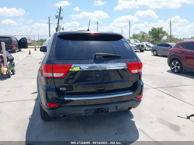 2012 JEEP GRAND CHEROKEE OVERLAND VIN: 1C4RJECT5CC185818