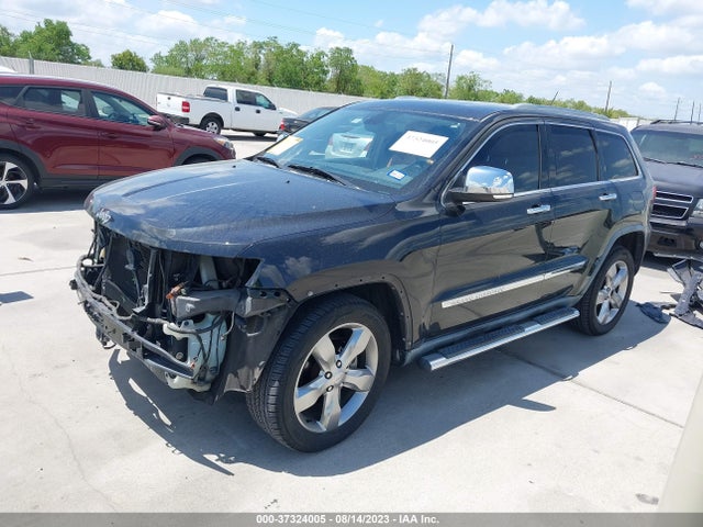 2012 JEEP GRAND CHEROKEE OVERLAND VIN: 1C4RJECT5CC185818