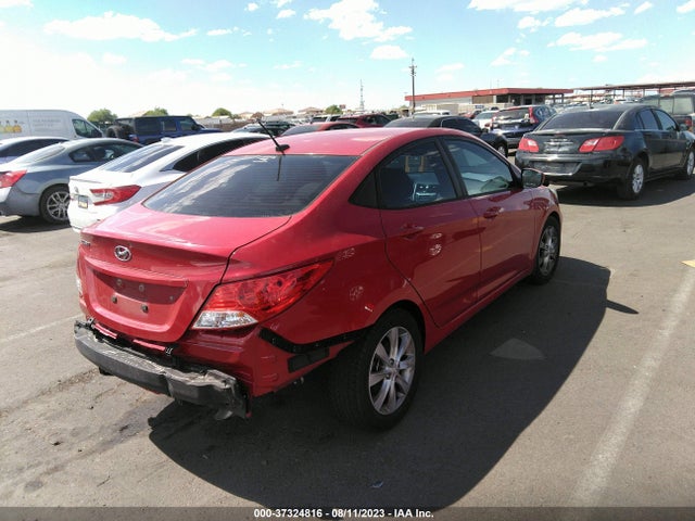 2013 HYUNDAI ACCENT GLS VIN: KMHCU4AE1DU462435