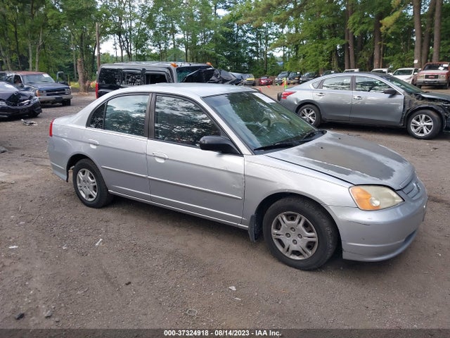 2002 HONDA CIVIC LX VIN: 1HGES16512L019782