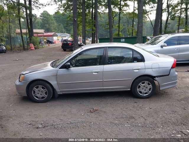2002 HONDA CIVIC LX VIN: 1HGES16512L019782