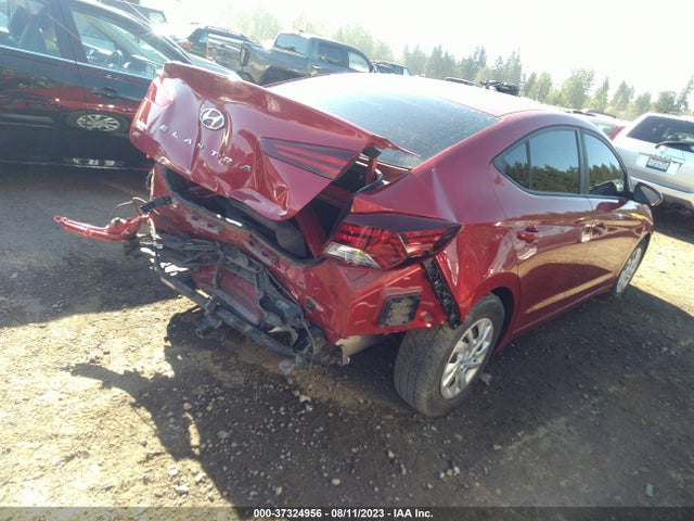 2019 HYUNDAI ELANTRA SE VIN: 5NPD74LF2KH442773