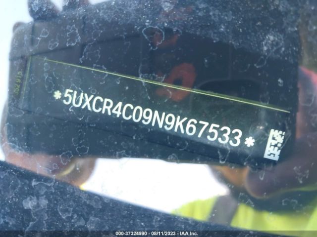 5UXCR4C09N9K67533 BMW X5 Sdrive40i