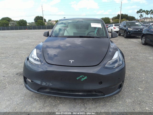 2021 TESLA MODEL Y LONG RANGE VIN: 5YJYGDEE8MF122963