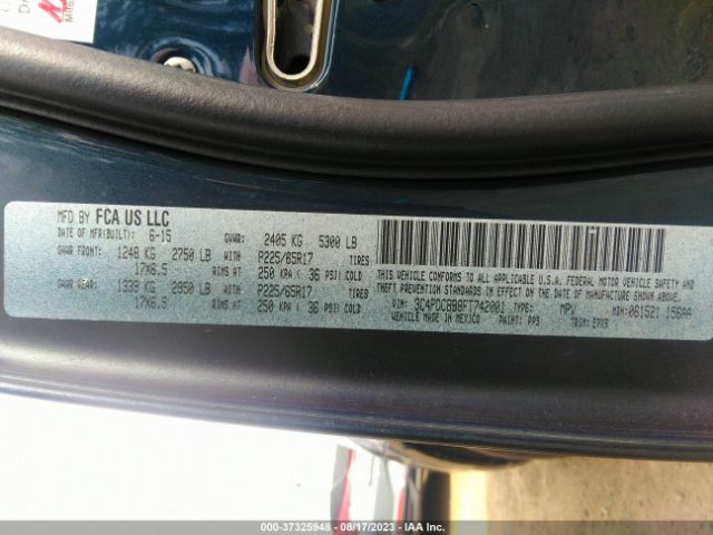 3C4PDCBB8FT742001 Dodge Journey Sxt