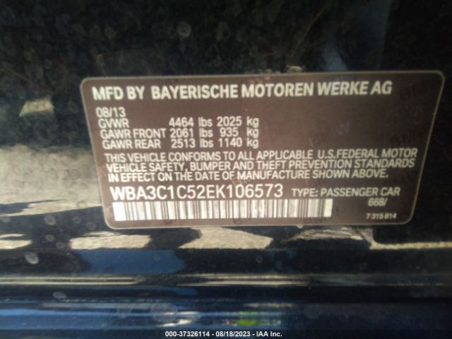 WBA3C1C52EK106573 BMW 3 Series 328i