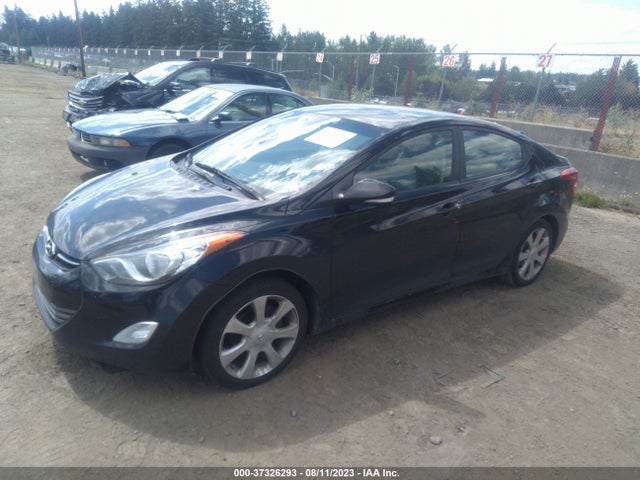 2012 HYUNDAI ELANTRA LIMITED VIN: 5NPDH4AE6CH110957