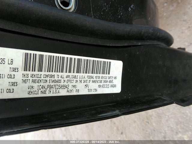 1C4NJPBA7ED509942 Jeep Patriot Sport