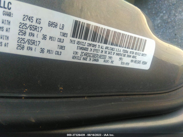 Dodge Grand Caravan Sxt 2014 2C4RDGCG6ER102333 Image 9