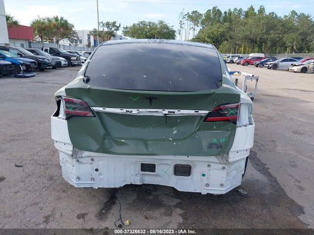 2022 TESLA MODEL X PLAID VIN: 7SAXCBE60NF355552