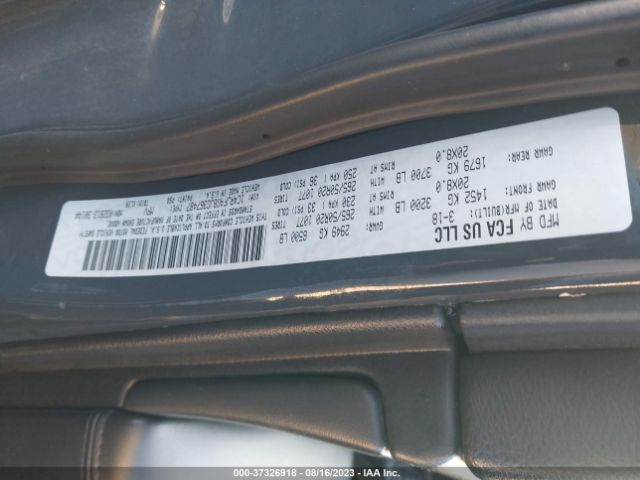 1C4RJFAG8JC367487 Jeep Grand Cherokee Altitude