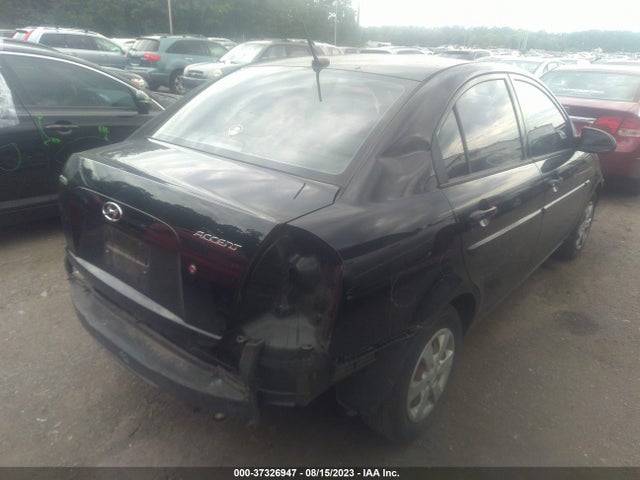 2009 HYUNDAI ACCENT AUTO GLS VIN: KMHCN46C49U299355