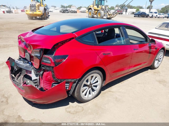 Tesla Model 3 Long Range 2022 5YJ3E1EB4NF156193 Image 4