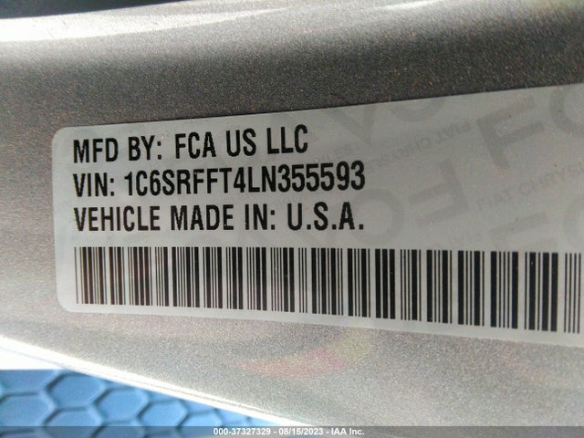 1C6SRFFT4LN355593 RAM 1500 Lone Star