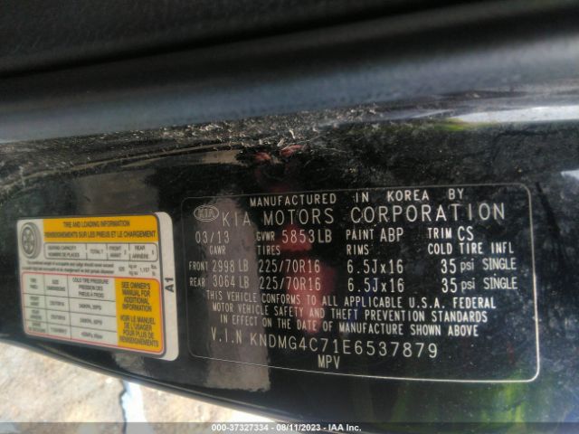 KNDMG4C71E6537879 KIA SEDONA LX