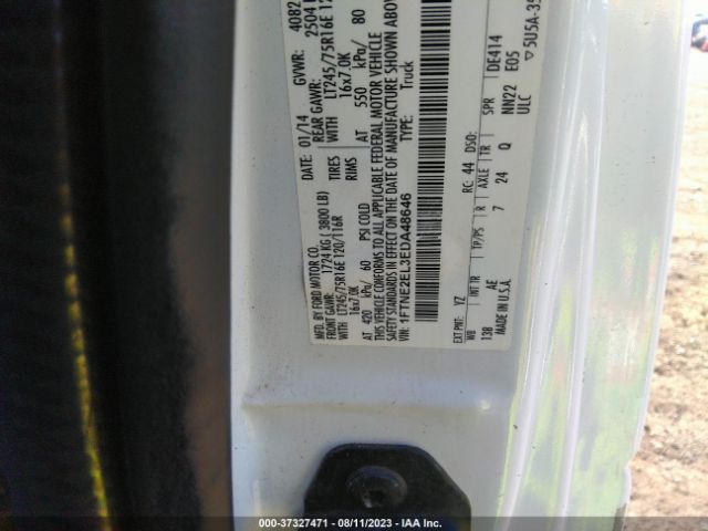 1FTNE2EL3EDA48646 Ford Econoline Cargo Van Commercial/recreational
