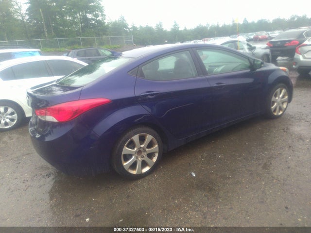 2011 HYUNDAI ELANTRA LTD PZEV VIN: 5NPDH4AE2BH043031
