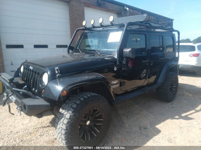 2008 JEEP WRANGLER UNLIMITED SAHARA VIN: 1J4GA591X8L525897