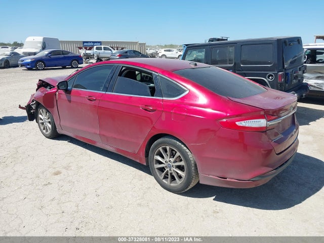 2017 FORD FUSION SE VIN: 3FA6P0H77HR214525