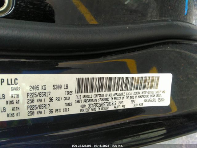 3C4PDCBB2ET281313 Dodge Journey Sxt