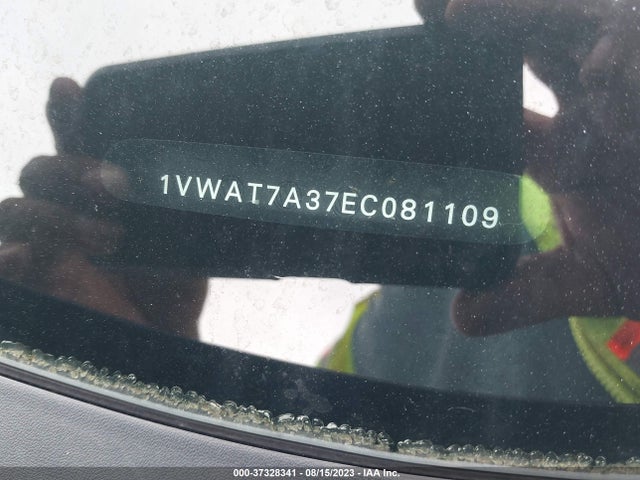 1VWAT7A37EC081109 Volkswagen Passat Wolfsburg Ed
