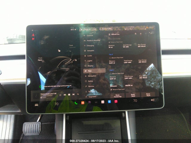 2019 Tesla 3, VIN: 5YJ3E1EA2KF322763