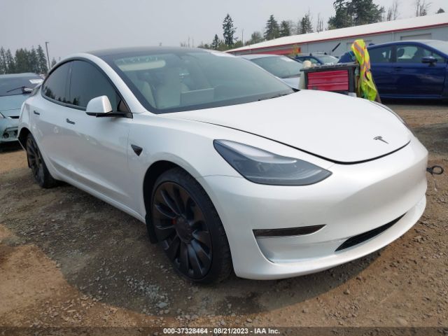 Auction sale of the 2023 Tesla Model 3 Performance, vin: 5YJ3E1EC7PF552128, lot number: 37328464