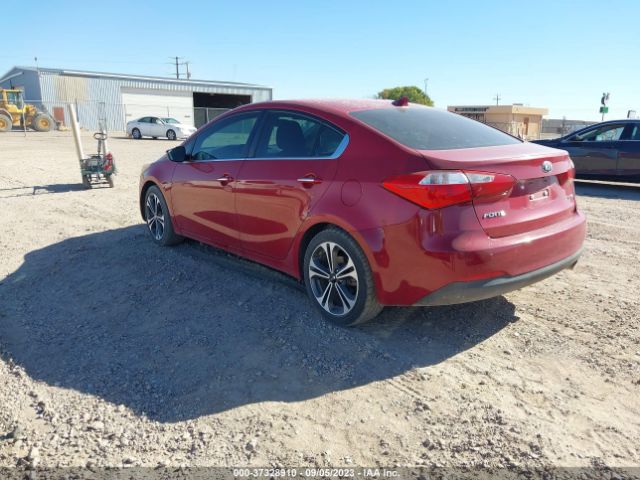 KNAFX4A89E5051893 KIA FORTE EX