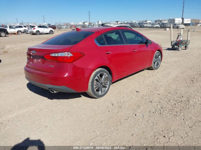 KNAFX4A89E5051893 KIA FORTE EX