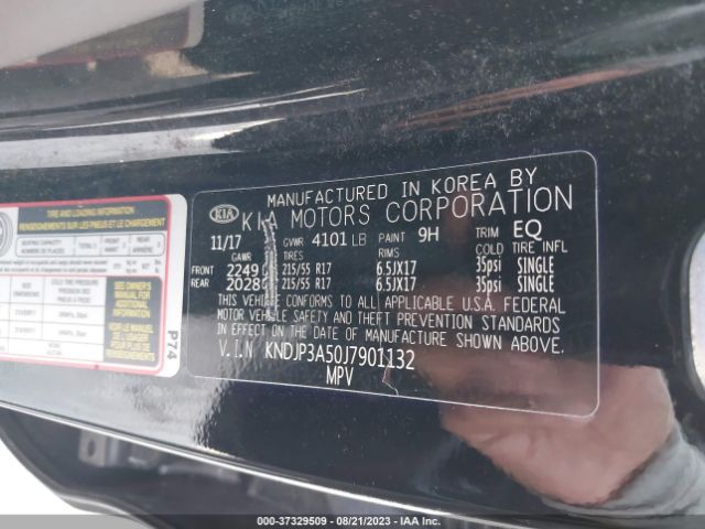 KNDJP3A50J7901132 KIA SOUL +