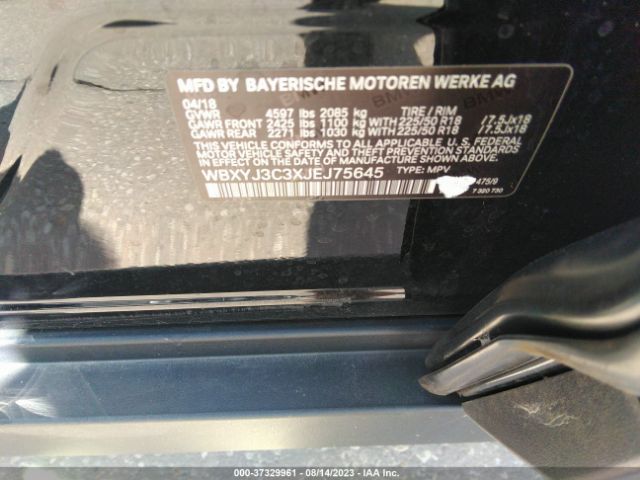 WBXYJ3C3XJEJ75645 BMW X2 Sdrive28i