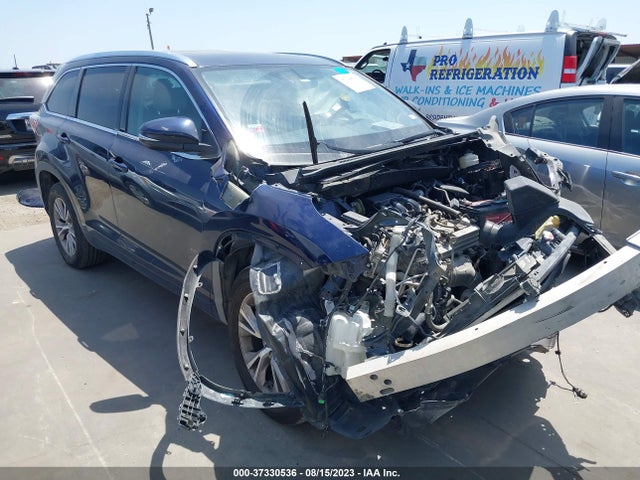 Toyota Highlander Xle 2015 5TDKKRFH4FS114335 Image 1